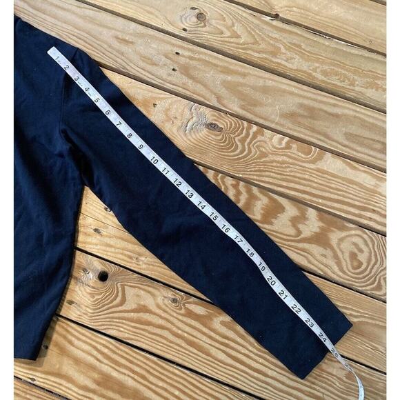 Adidas Long Sleeve Logo Top Size Large Women’s Black Mock Neck - Picture 8 of 8